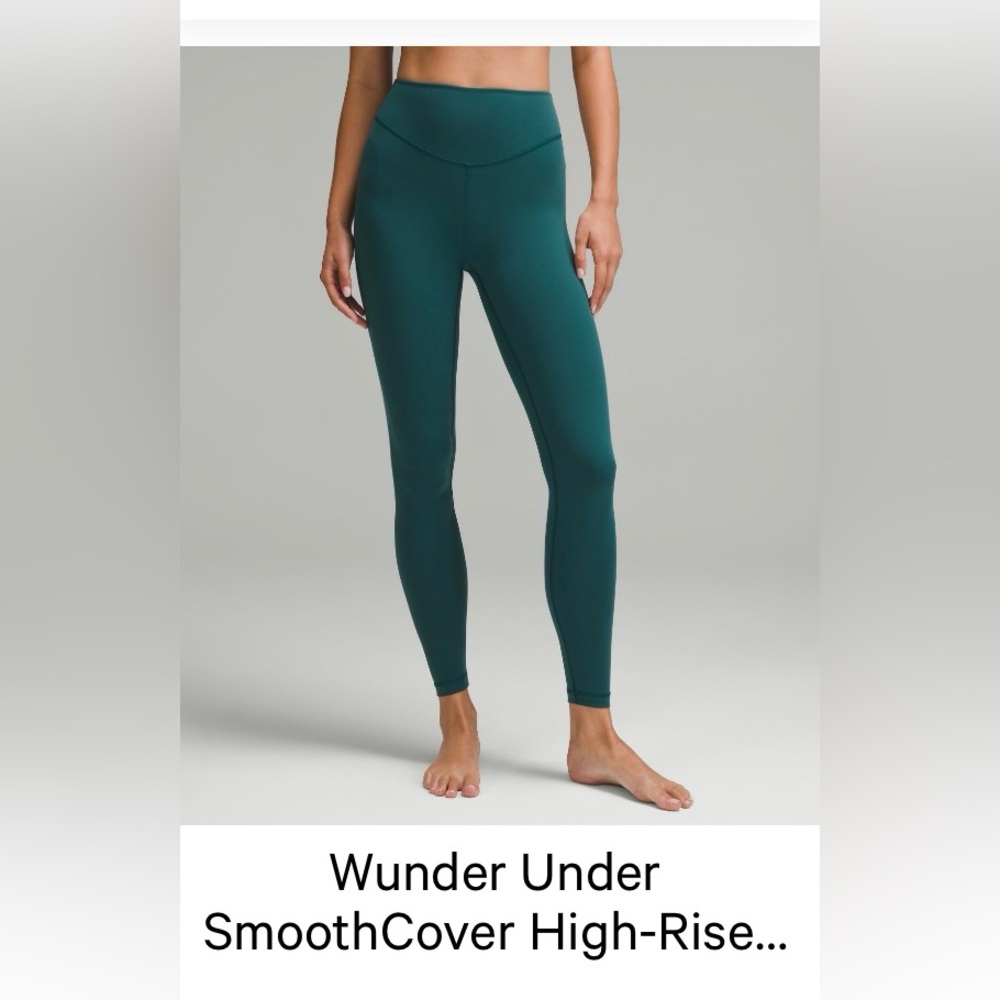 lululemon athletica Wunder Under SmoothCover High-Rise Leggings - Teal
